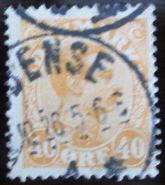 Poštová známka Dánsko 1925 Krá¾ Christian X. Mi# 149