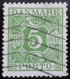 Poštová známka Dánsko 1930 Doplatná Mi# 20