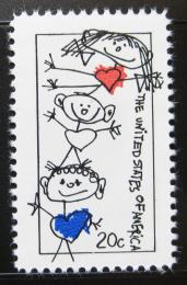 Poštová známka USA 1984 Rodinná jednota Mi# 1713