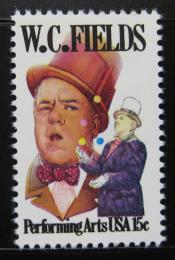 Poštová známka USA 1980 W. C. Fields, komik Mi# 1410