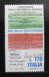 Potov znmka Taliansko 1978 Vro stavy Mi# 1619