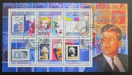 Poštové známky Guinea 2009 John F. Kennedy a Marilyn Monroe Mi# 7121-26 12€