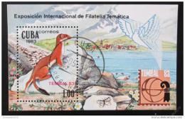 Poštová známka Kuba 1983 Lasièka Mi# Block 77