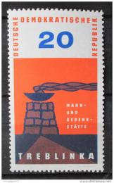 Poštová známka DDR 1963 Pamätník v Treblince Mi# 975