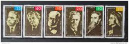 Poštové známky DDR 1965 Osobnosti SC# 753-55