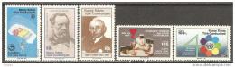 Poštové známky Cyprus Tur. 1985 Výroèí a události Mi# 174-78