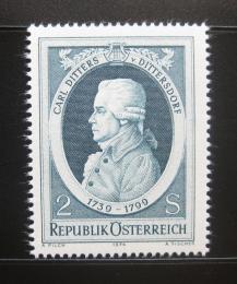 Poštová známka Rakúsko 1974 Carl Ditters, skladatel Mi# 1470