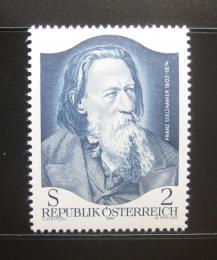 Poštová známka Rakúsko 1974 Franz Stelzhamer, básník Mi# 1460