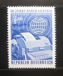 Poštová známka Rakúsko 1974 Rakouské rádio Mi# 1437