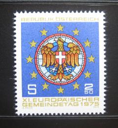 Poštová známka Rakúsko 1975 Kongres evropských mìst Mi# 1484