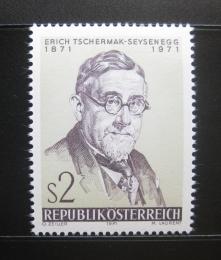 Poštová známka Rakúsko 1971 Dr. Erich Tschermak-Seysenegg Mi# 1378