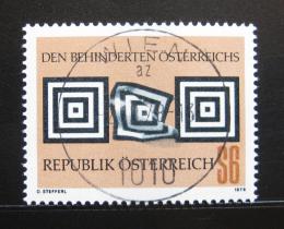 Poštová známka Rakúsko 1978 Pomoc postiženým Mi# 1585