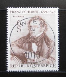 Poštová známka Rakúsko 1978 Franz Schubert Mi# 15903