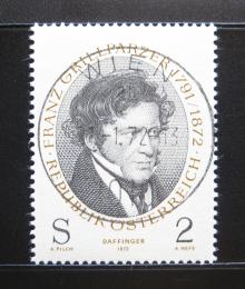 Poštová známka Rakúsko 1972 Franz Grillparzer, básník Mi# 1381