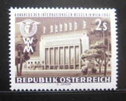 Poštová známka Rakúsko 1967 Kongres ve¾trhù Mi# 1247