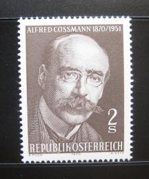 Poštová známka Rakúsko 1970 Alfred Cossmann, rytec Mi# 1342