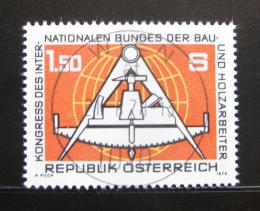 Poštová známka Rakúsko 1978 Kongres stavitelù Mi# 1579