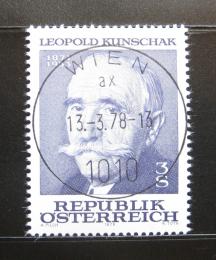 Poštová známka Rakúsko 1978 Leopold Kunschak, politik Mi# 1569