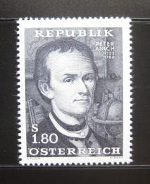 Poštová známka Rakúsko 1966 Peter Anich, kartograf Mi# 1216