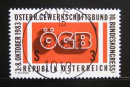 Poštová známka Rakúsko 1983 Kongres odborù Mi# 1754