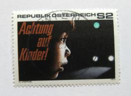 Poštová známka Rakúsko 1971 Bezpeènos� silnièního provozu Mi# 1354