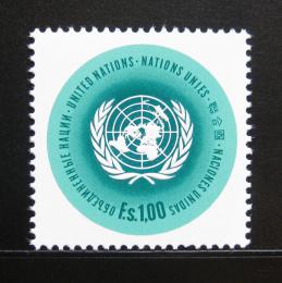 Poštová známka OSN Ženeva 1969 Emblém OSN Mi# 7