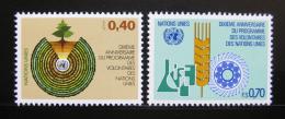 Poštové známky OSN Ženeva 1981 Program dobrovolníkù Mi# 101-02