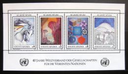 Poštové známky OSN Viedeò 1986 Abstraktní umenie Mi# Block 4