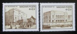 Poštové známky Maïarsko 1983 Den známek Mi# 3632-33