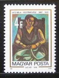 Poštová známka Maïarsko 1987 Umenie, Bela Uitz Mi# 3883