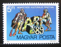 Poštová známka Maïarsko 1989 ART exhibice Mi# 4018