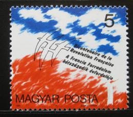 Poštová známka Maïarsko 1989 Francúzska revolúcia Mi# 4024