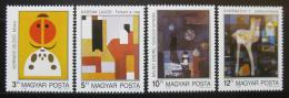 Poštové známky Maïarsko 1989 Moderné umenie Mi# 4056-59