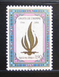 Poštové známky OSN Ženeva 1988 Vyhlášení lidských práv, 40. výroèie Mi# 171