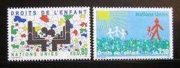 Poštové známky OSN Ženeva 1991 Dìtská práva Mi# 202-03