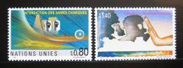 Poštové známky OSN Ženeva 1991 Zákaz chemických zbraní Mi# 204-05