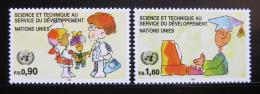 Poštové známky OSN Ženeva 1992 Vìda a technologie Mi# 221-22