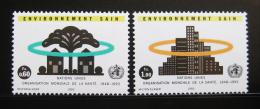 Poštové známky OSN Ženeva 1993 WHO, 45. výroèie Mi# 231-32