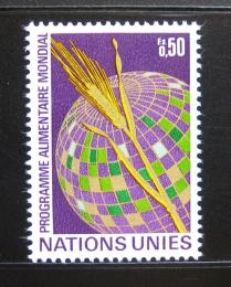 Poštová známka OSN Ženeva 1971 Potravinový program OSN Mi# 17