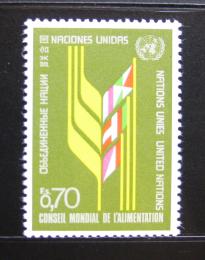 Poštová známka OSN Ženeva 1976 Zasedání potravinové rady Mi# 62