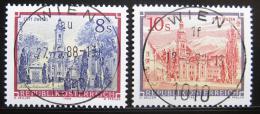 Poštové známky Rakúsko 1988 Kláštory roèník Mi# 1915,1925
