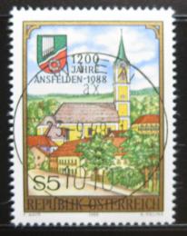 Poštová známka Rakúsko 1988 Ansfelden, 1200. výroèie Mi# 1935