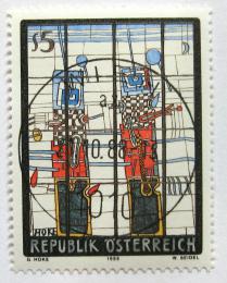 Poštová známka Rakúsko 1988 Moderné umenie Mi# 1938
