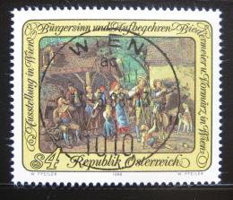 Poštová známka Rakúsko 1988 Umenie, Ferdinand G. Waldmüller Mi# 1913
