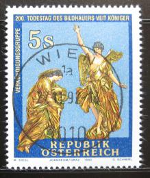 Poštová známka Rakúsko 1992 Sochy, Veit Königer Mi# 2083