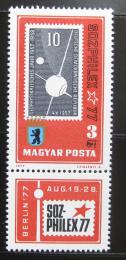 Poštovní známka Maïarsko 1977 Výstava SOZPHILEX Mi# 3208