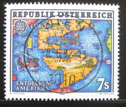 Poštová známka Rakúsko 1992 Európa CEPT, objavenie Ameriky Mi# 2062