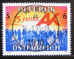 Poštová známka Rakúsko 1995 Komora pracujících Mi# 2147