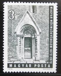 Poštová známka Maïarsko 1972 Portál kostola Mi# 2741