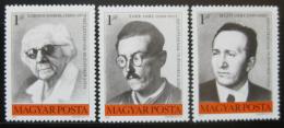 Poštové známky Maïarsko 1975 Slavní Maïaøi Mi# 3077-79